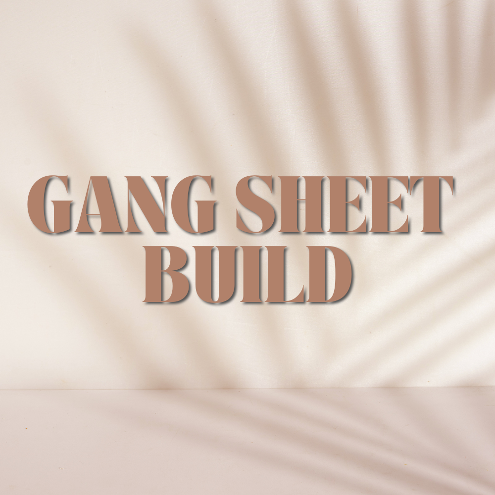 Gang Sheet Build Fee ----non-refundable