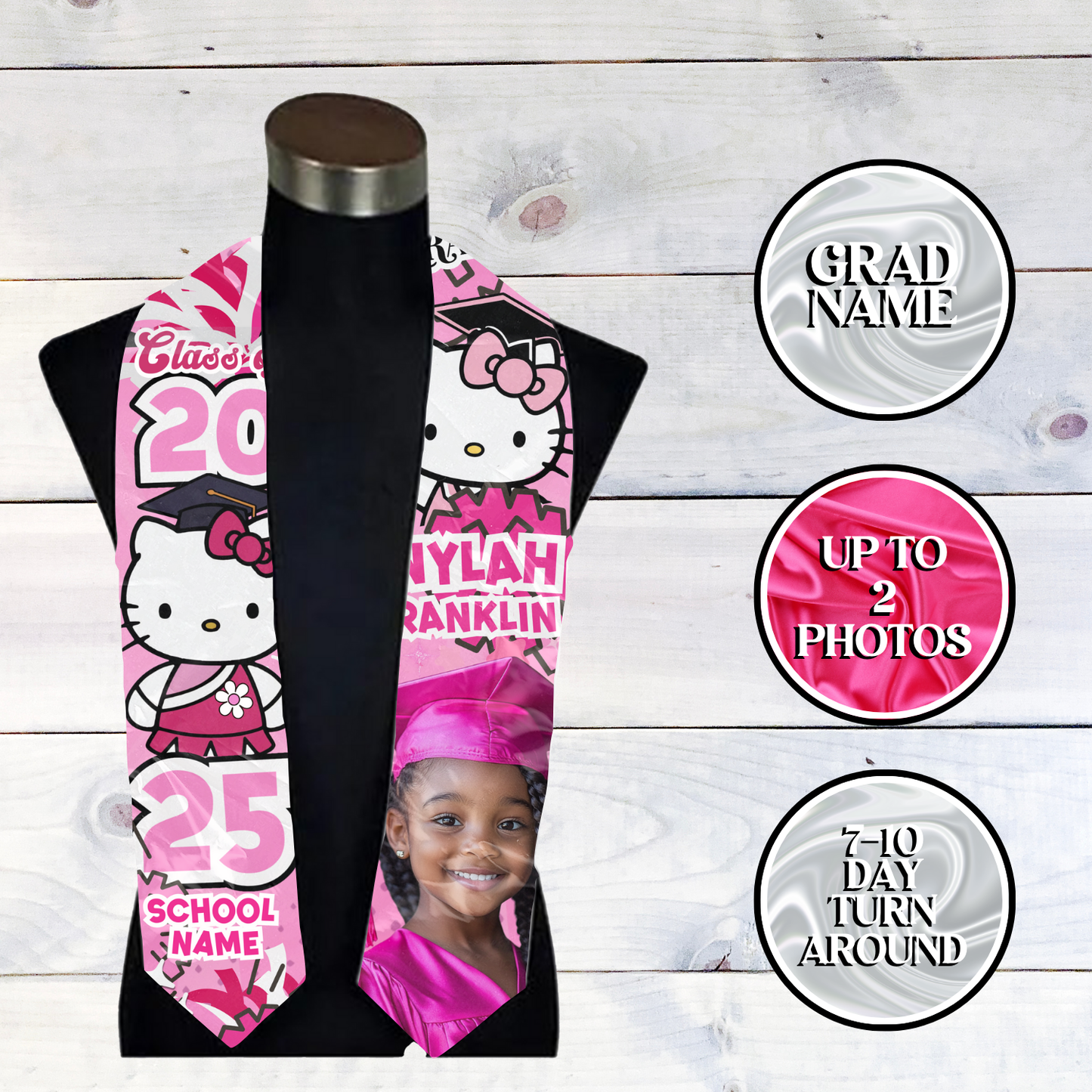 Pre-K Graduation Stole Graduation Stole
