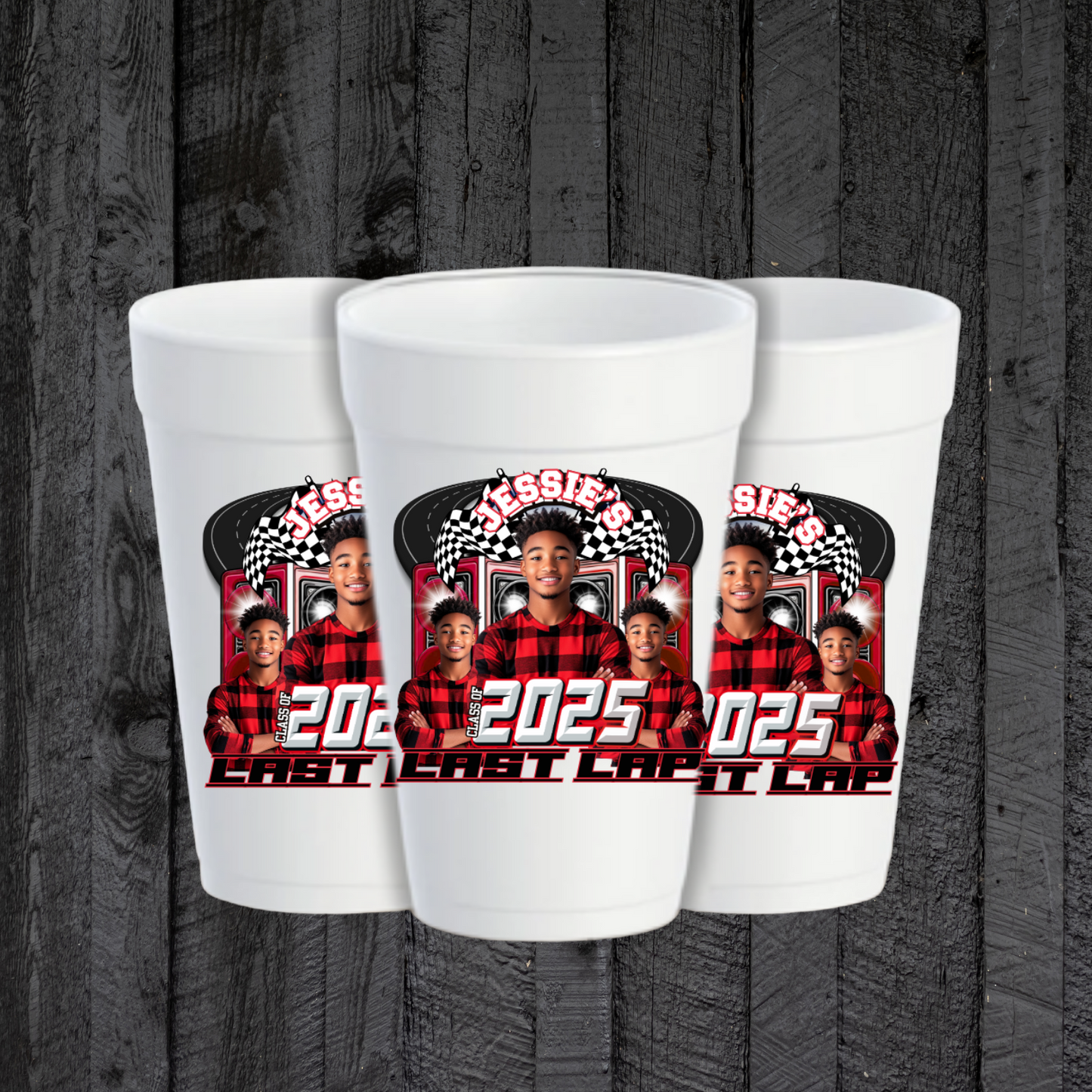 Personalized Styrofoam Cups