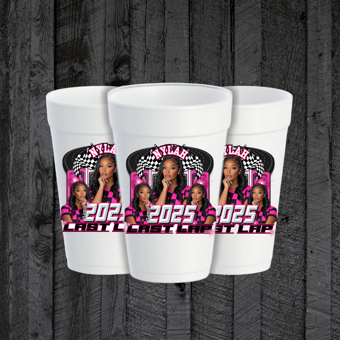 Personalized Styrofoam Cups