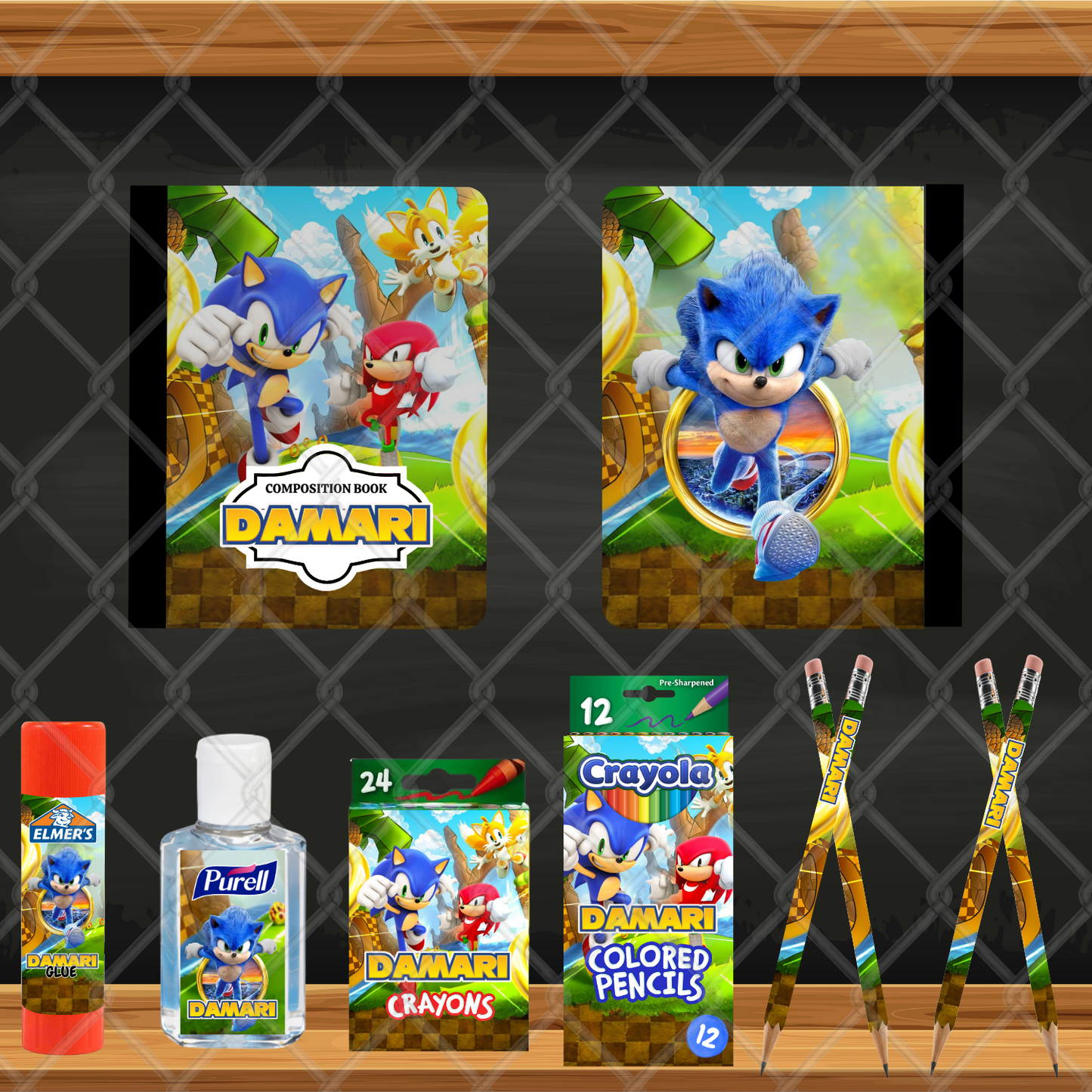 Custom Back To School Supplies Bundle