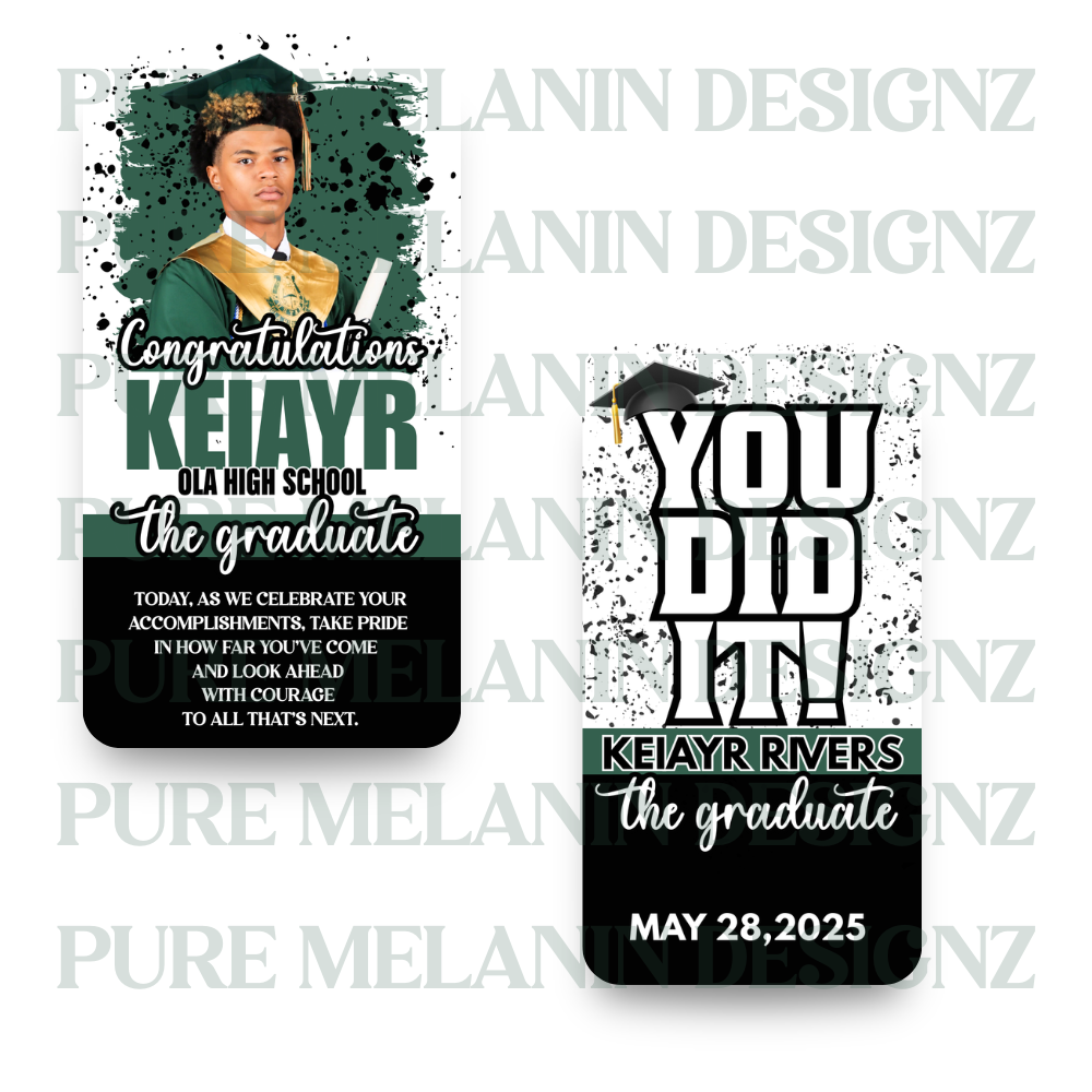 Tissue Cover Template - You Did It MALE - CANVA
