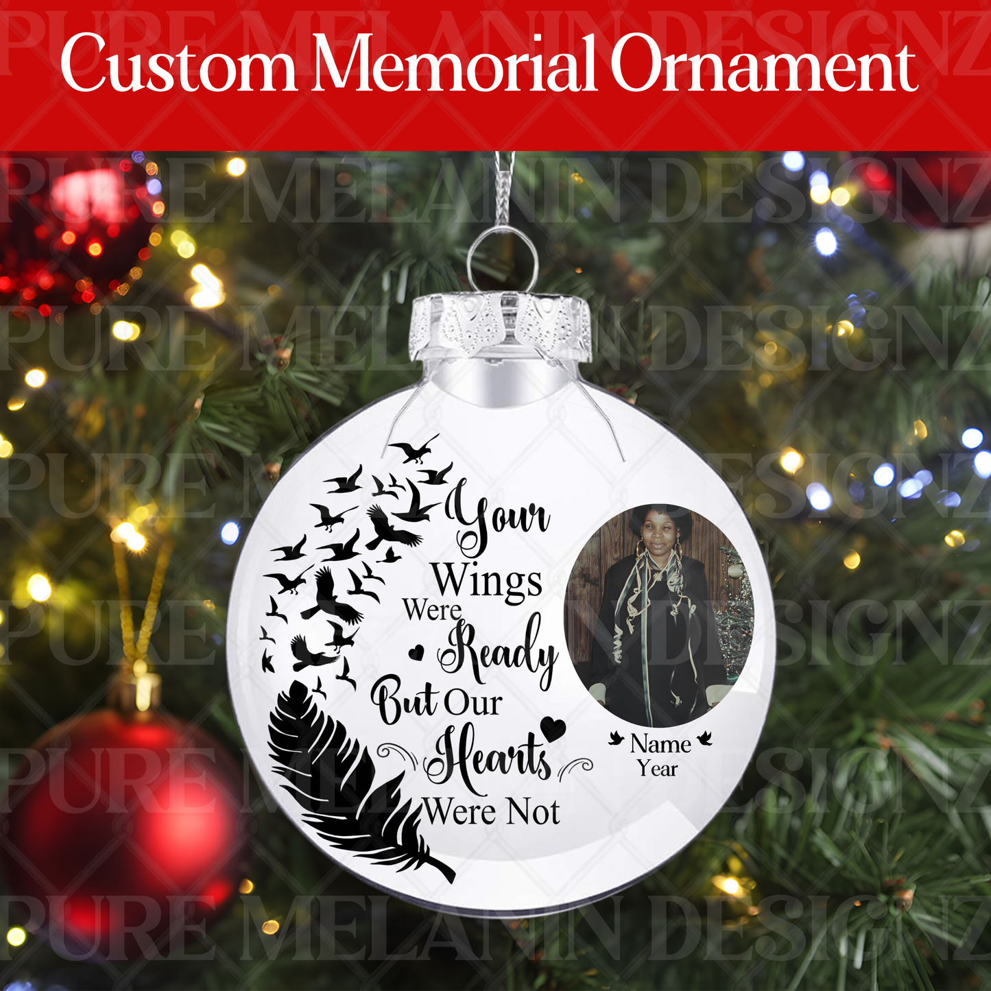 Custom Memorial Ornament