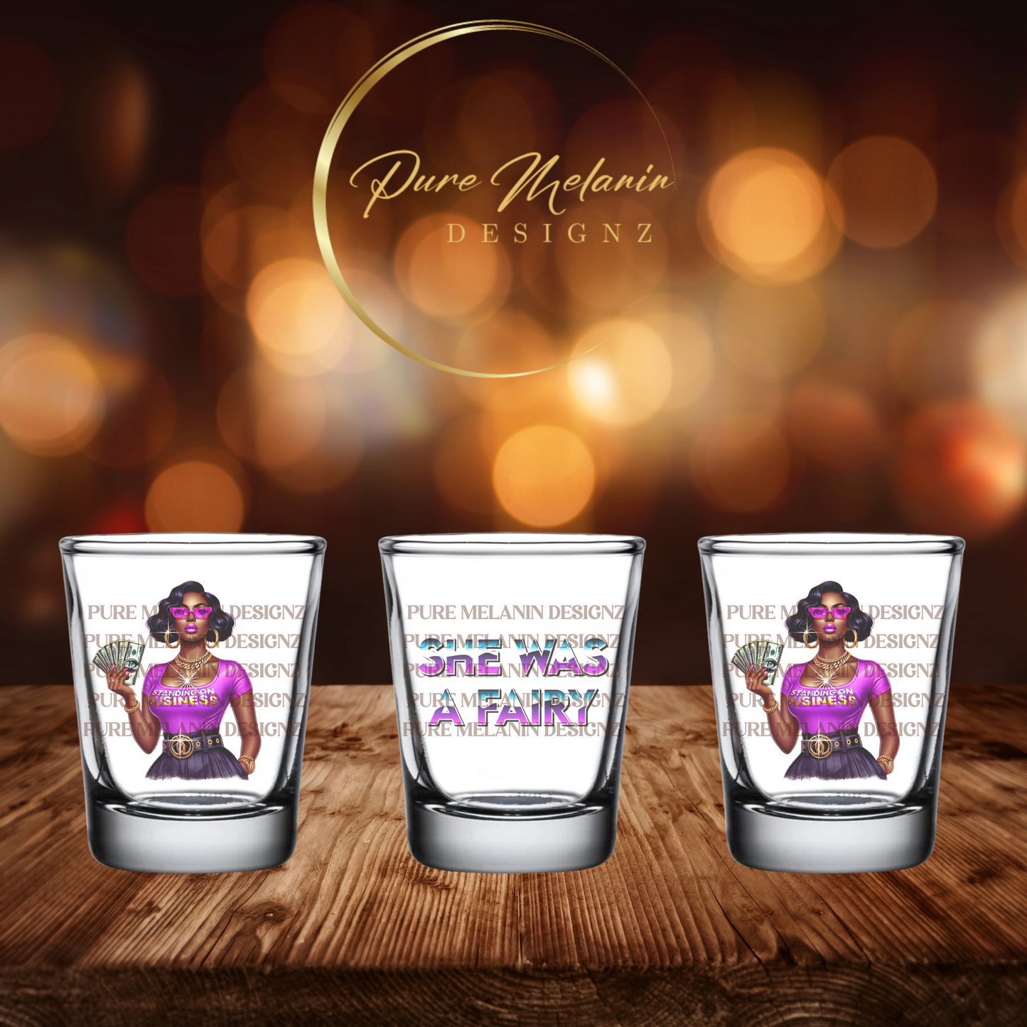 Custom Shot Glass Set