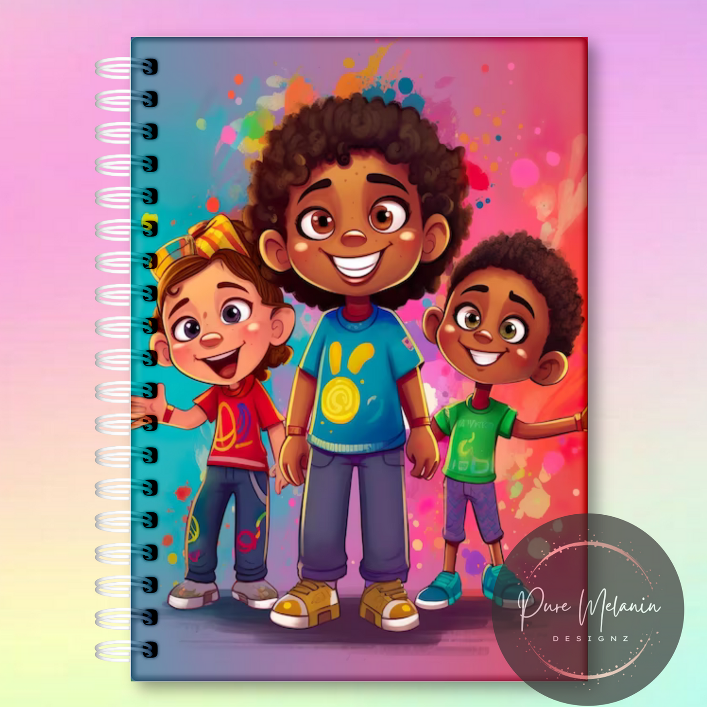 Personalized Spiral Notebook