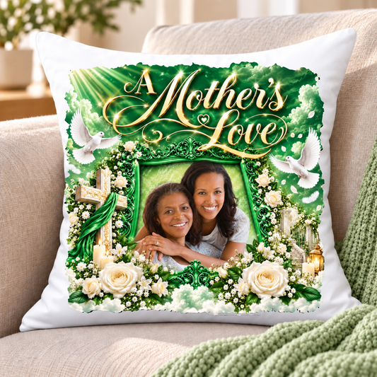 A Mother's Love Personalized Pillow