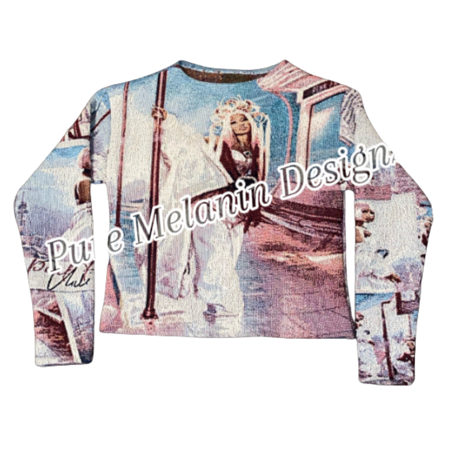 Nicki Minaj Pink Friday Tapestry Sweatshirt