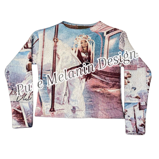 Nicki Minaj Pink Friday Tapestry Sweatshirt