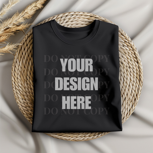 Custom T-Shirt - BLACK