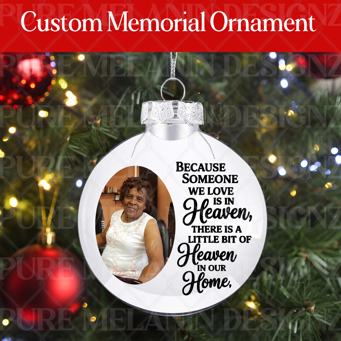 Custom Memorial Ornament