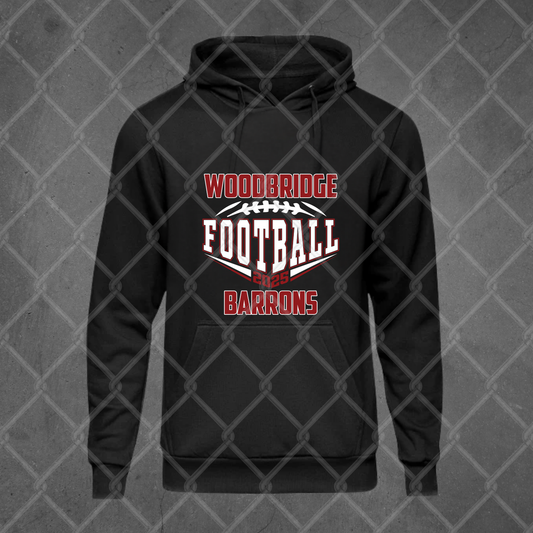 Custom Football Hoodie
