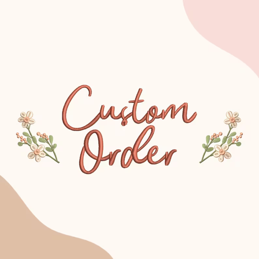 Custom Left Chest Embroidery(TEXT ONLY)