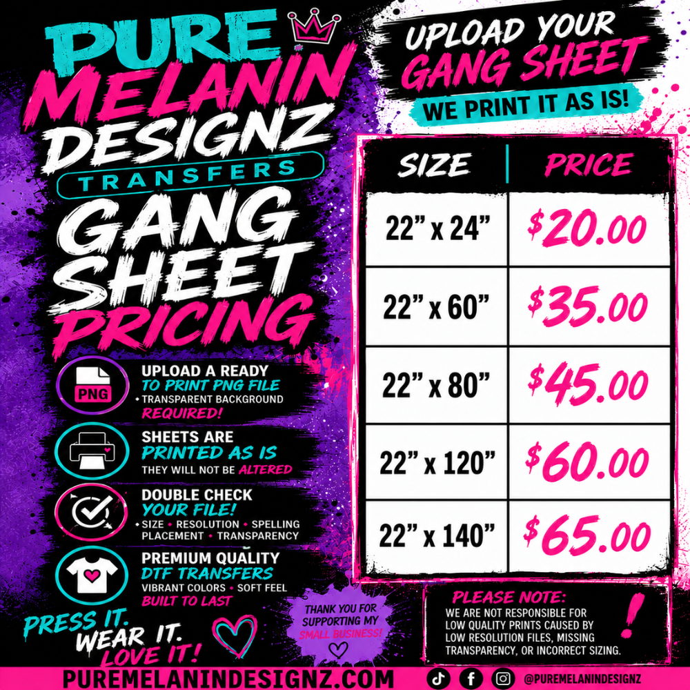 DTF Gang Sheet