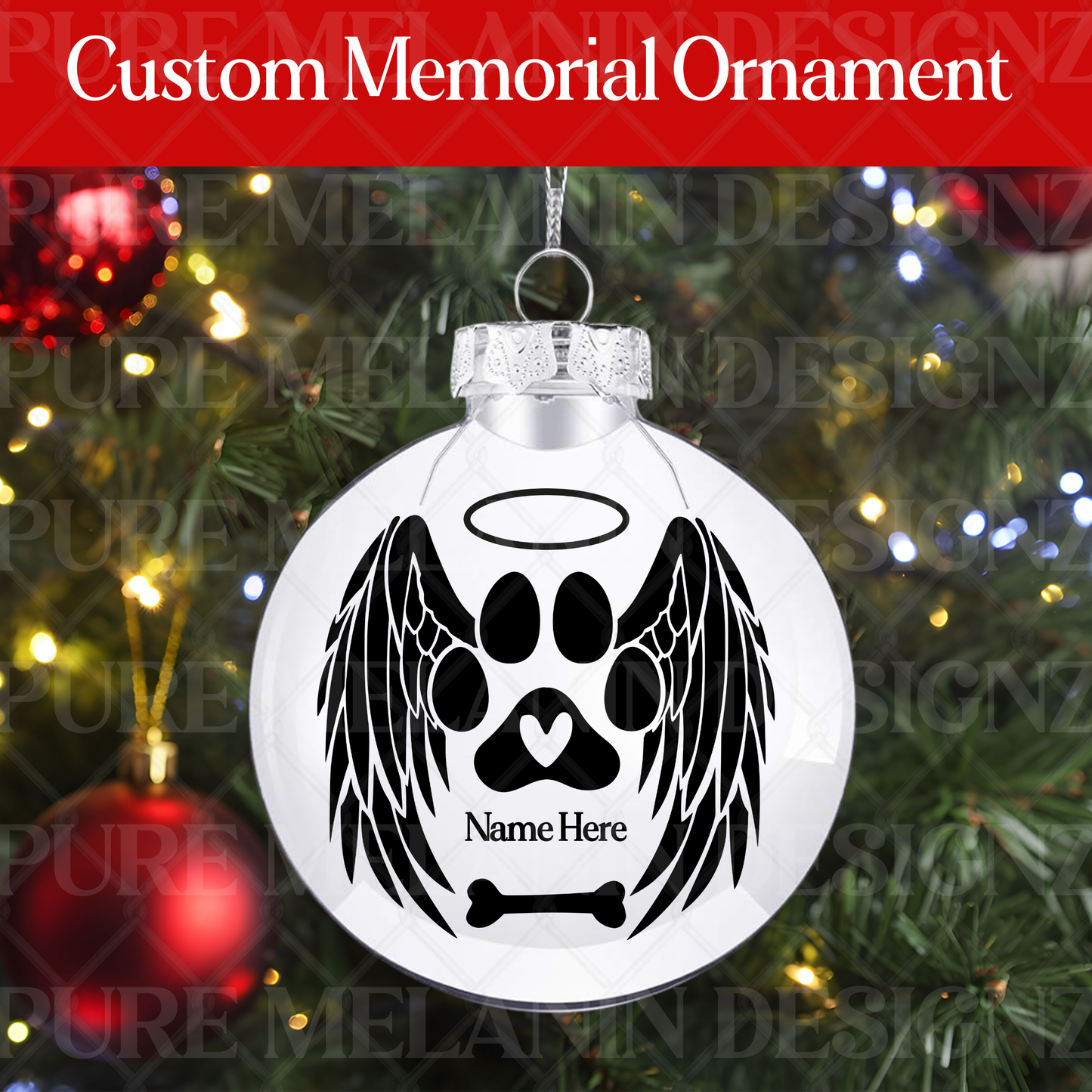 Custom Memorial Ornament