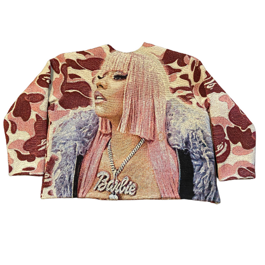 Nicki Minaj Pink Friday Tapestry Sweatshirt