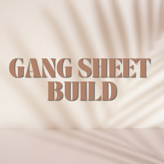 Gang Sheet Build Fee ----non-refundable