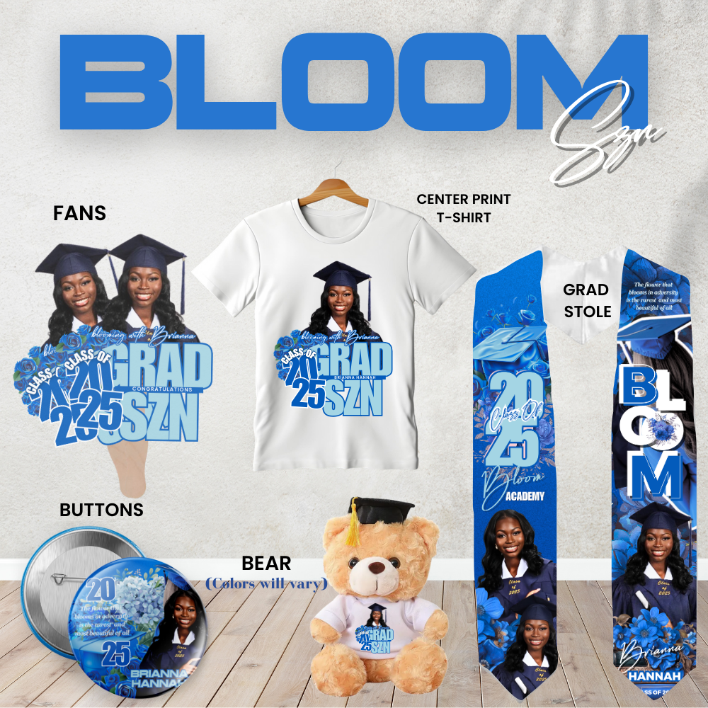 Bloom Szn Graduation Package – Pure Melanin Designz