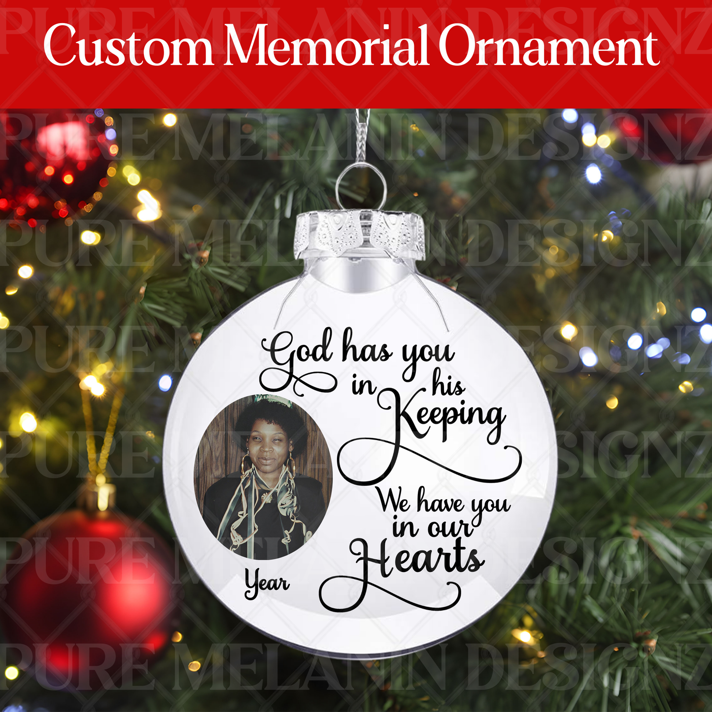 Custom Memorial Ornament