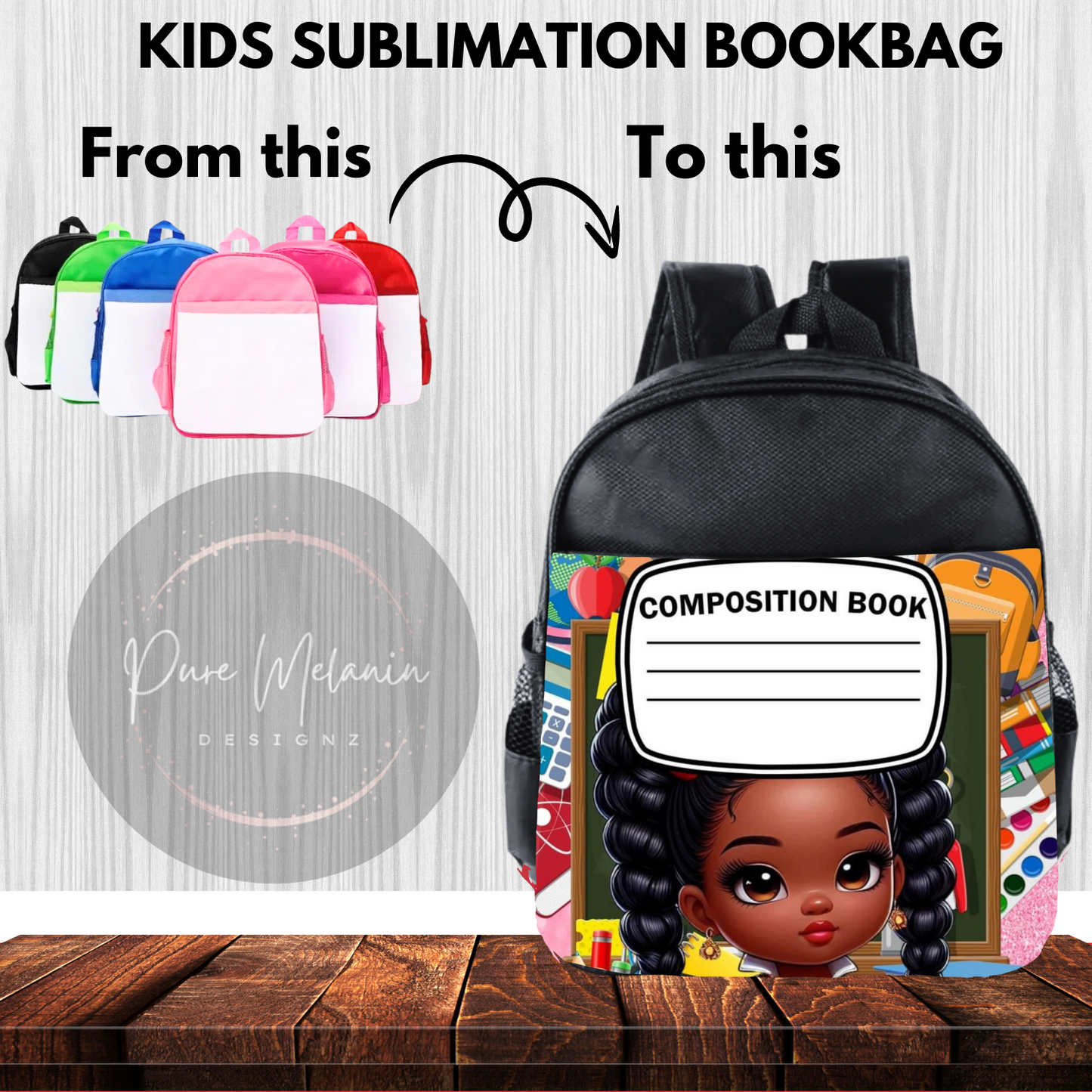 Personalized Kids Mini Backpack