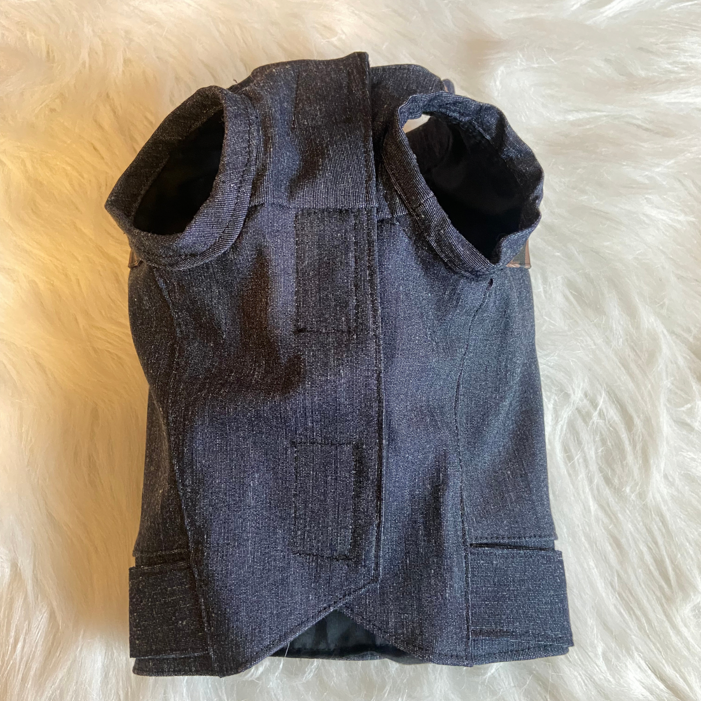 Designer Denim Dog Jacket