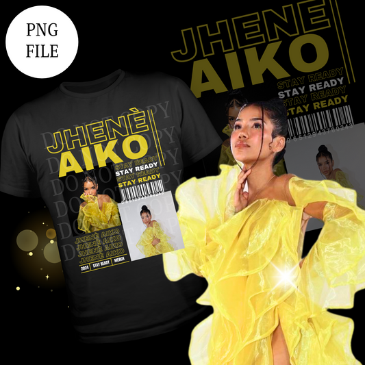 Rap Tee (Jhenè Aiko) PNG Template