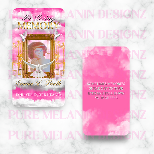 Tissue Cover Template - In Loving Memory (CANVA)