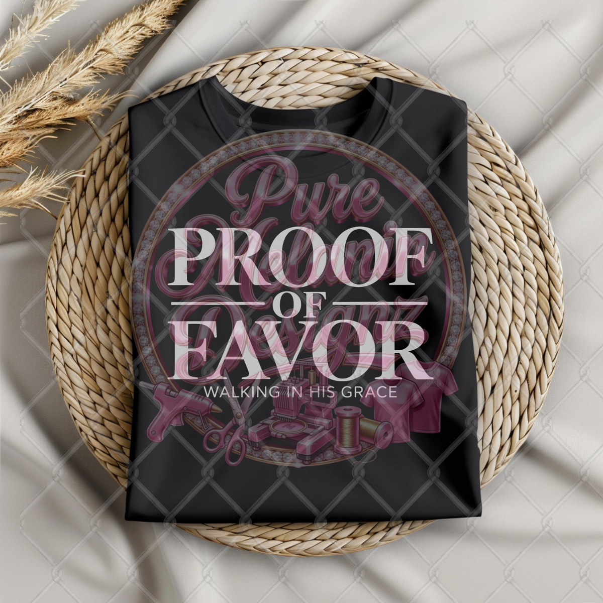 Proof of Favor Christian T-Shirt | Faith-Based T-Shirt for Women
