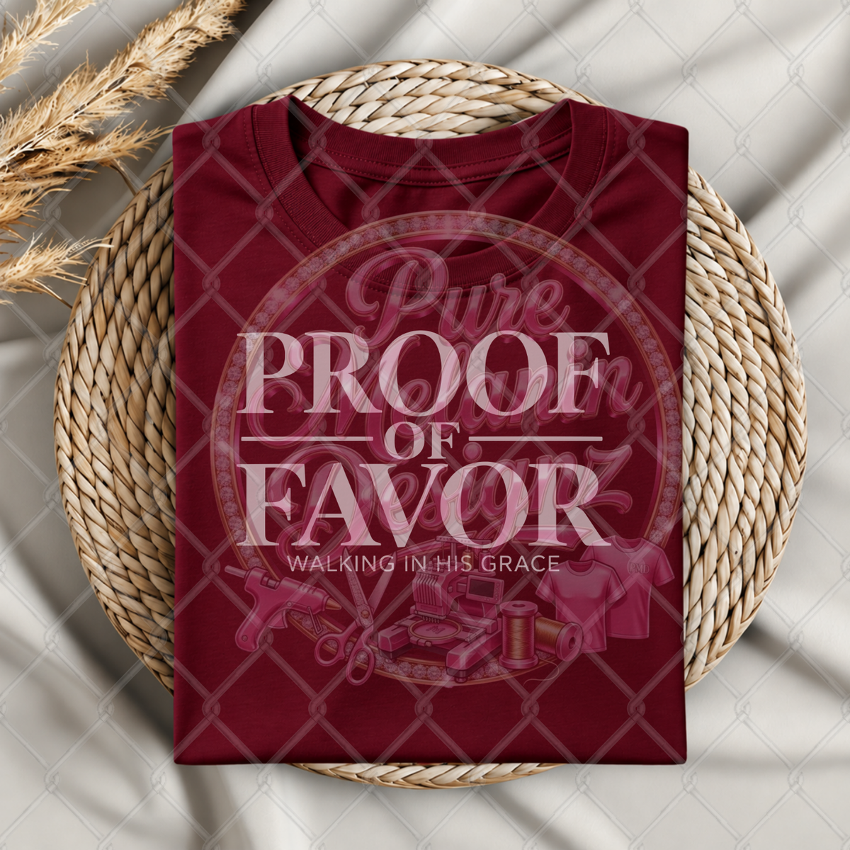 Proof of Favor Christian T-Shirt | Faith-Based T-Shirt