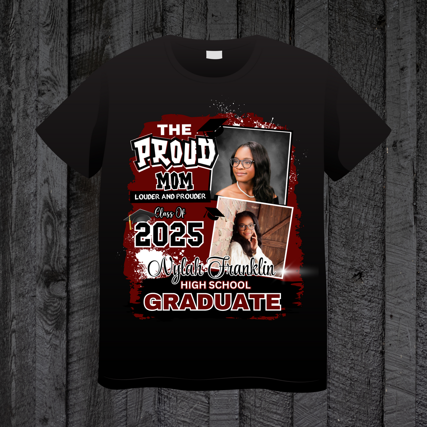 Custom Proud Family Graduation Shirts 2025