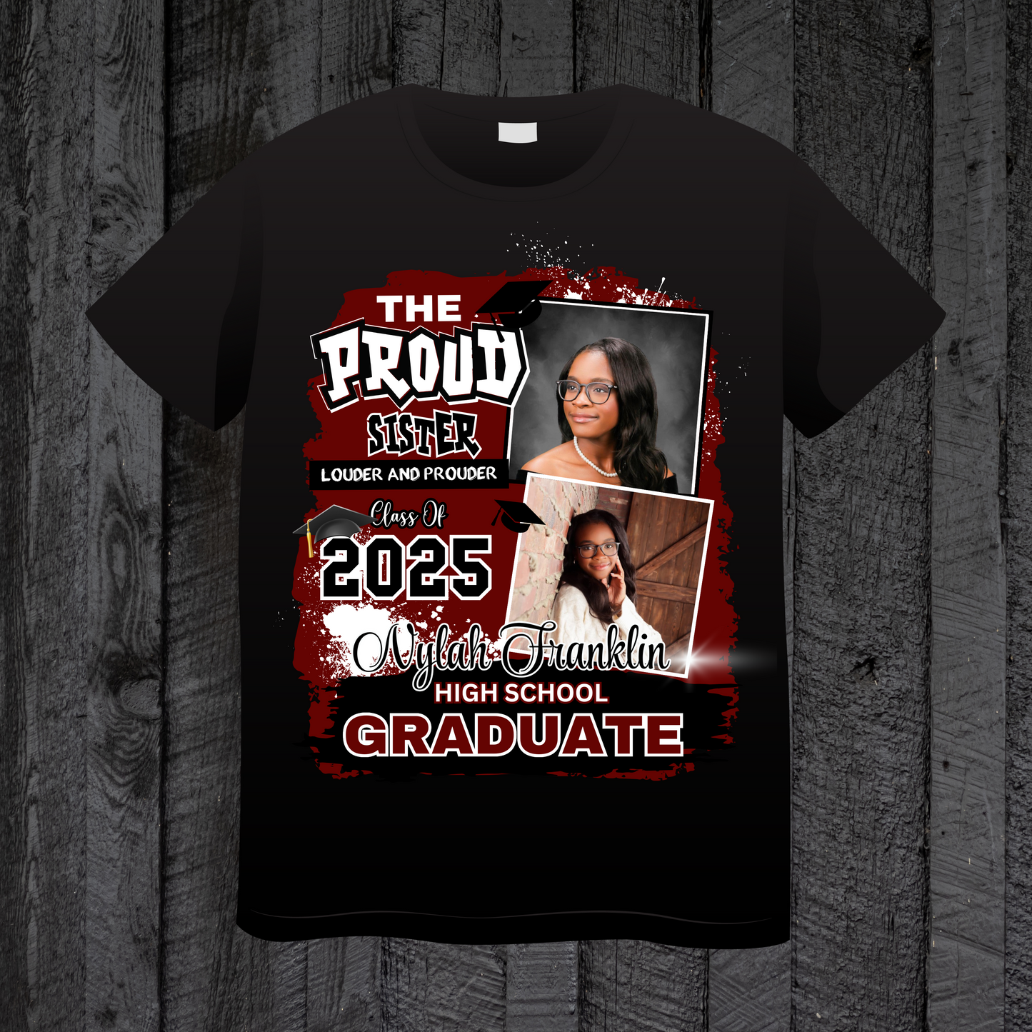 Custom Proud Family Graduation Shirts 2025