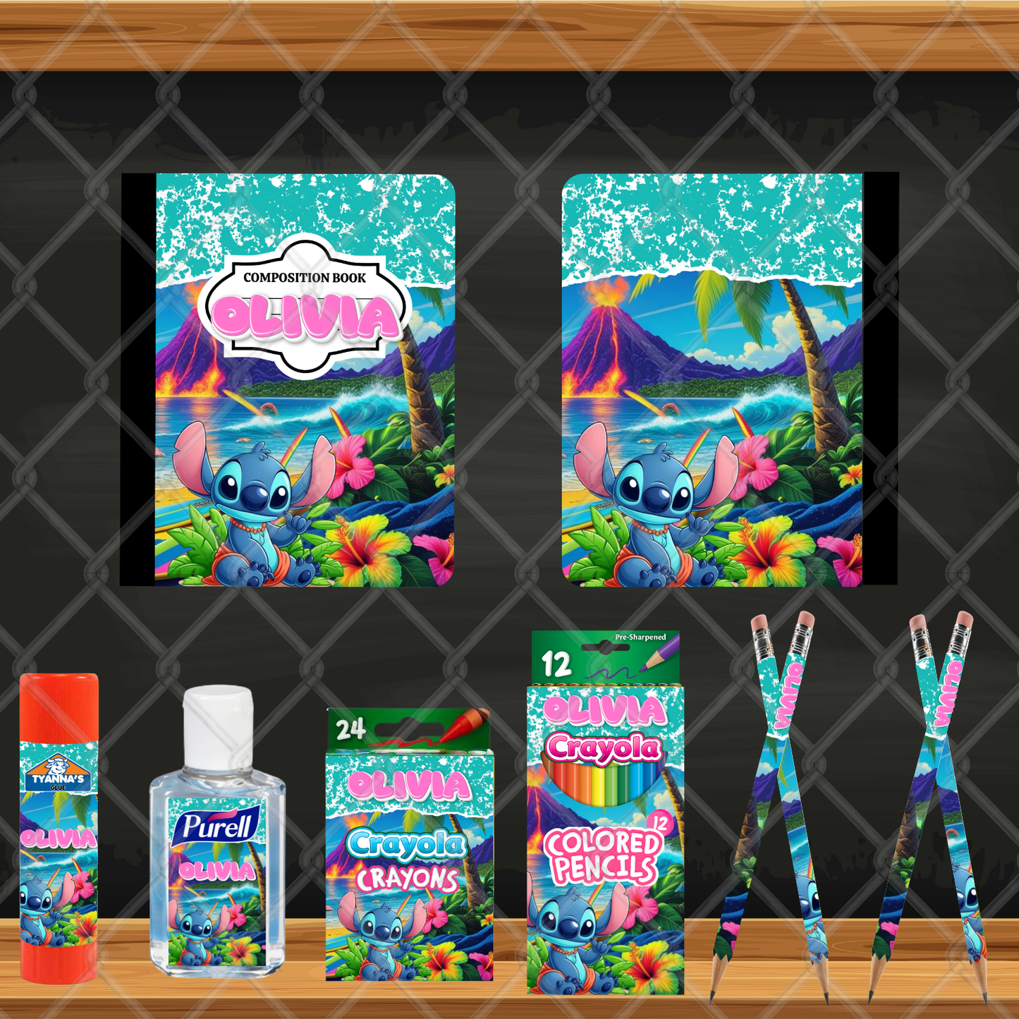 Custom Back To School Supplies Bundle