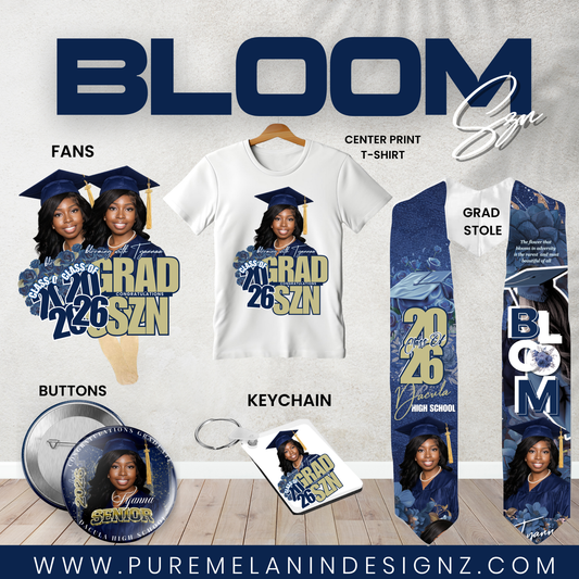 Silver Graduation Package - Blue