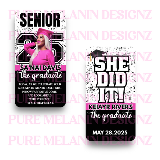 Tissue Cover Template - She Did It FEMALE - CANVA