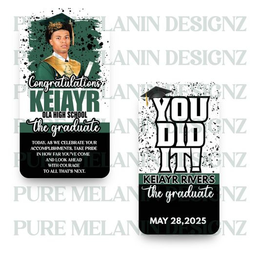 Tissue Cover Template - You Did It MALE - CANVA