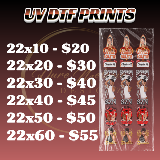 UV DTF Sticker Gang Sheet