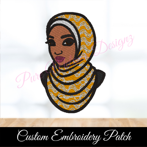 Muslim Woman Patch