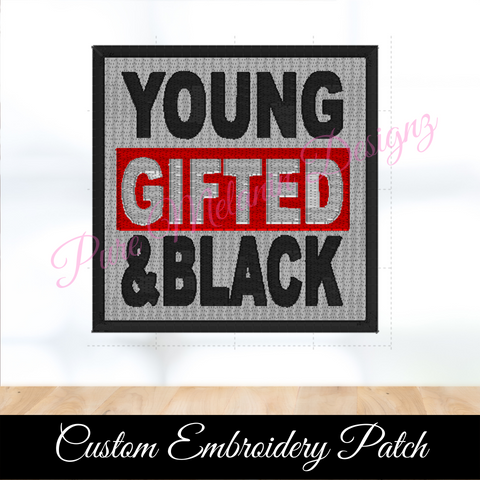 Young Gifted & Black Patch