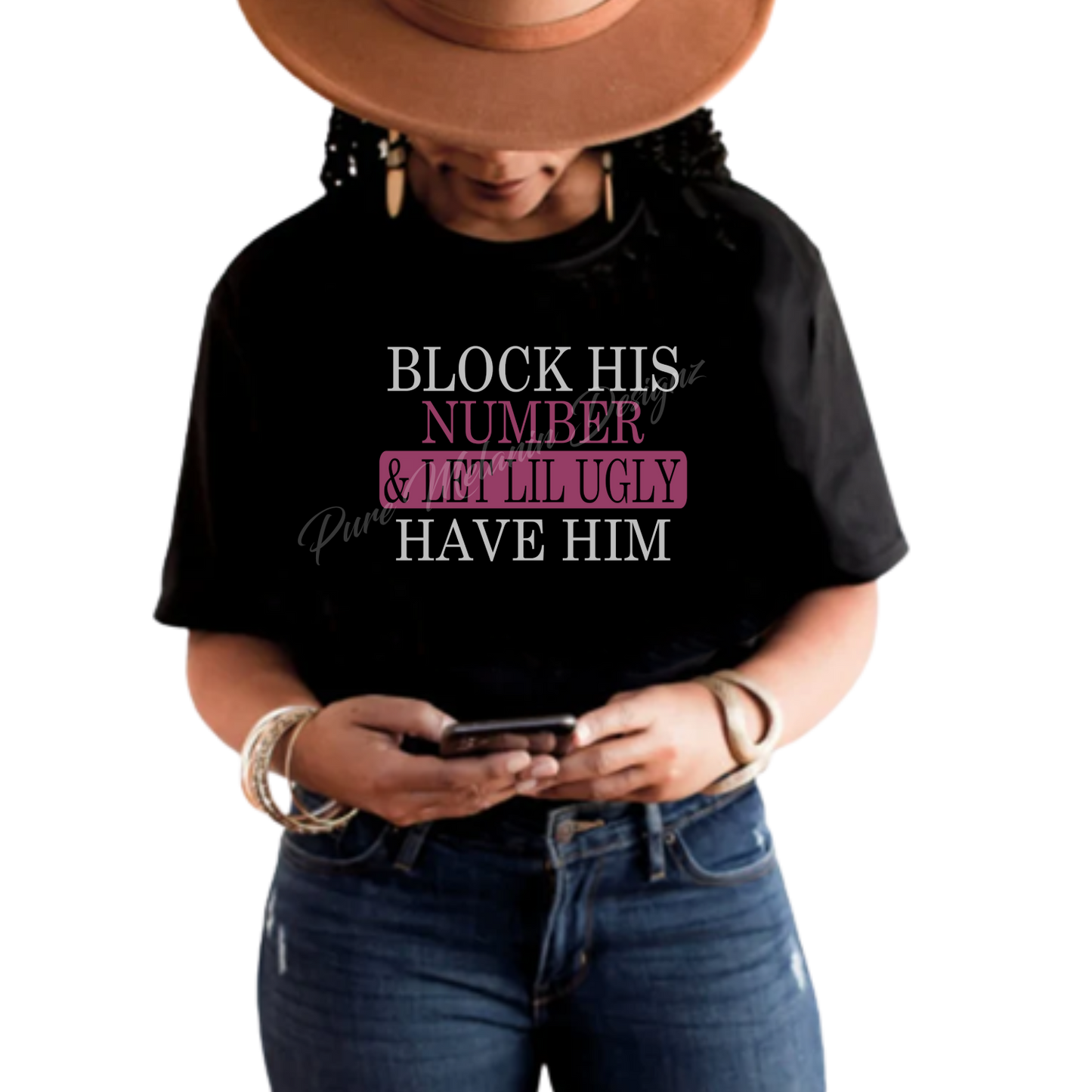 Block His Number T-Shirt