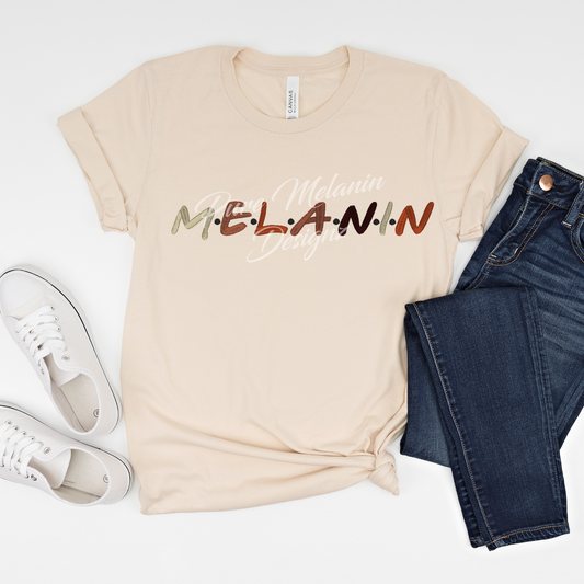 Cream Melanin Tee